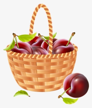 1 - Apple In The Basket Vector .png