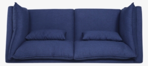 **prices May Vary Basis Location And Availability - Blue Sofa Top View Png