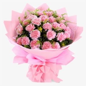 Pink Carnation Roses Flower Bouquet Delivery Candy - Carnation Bouquet
