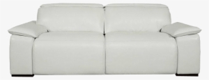 Moroni 568 Full Top Grain Leather Sofa With Double - Couch