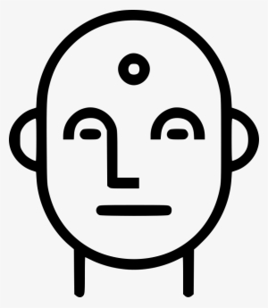 Indian Man Face Avatar Bindi Comments - Icon