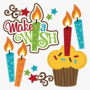 Make A Wish - Birthday Wishes Clipart