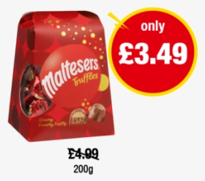 Malteser Truffles Gift Box, Was £4 - Maltesers Truffles