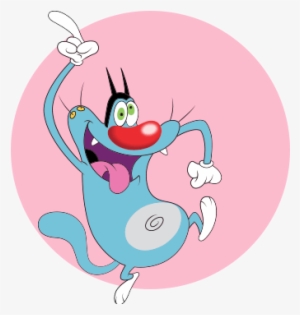 Today's Pose - Oggy And The Cockroaches Transparent PNG - 382x357 - Free  Download on NicePNG