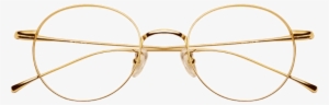 Pure Titanium Glasses Frame Female Retro Gold Round - Wood