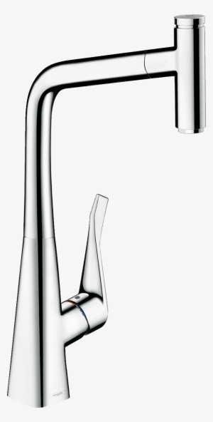 Higharc Kitchen Faucet, 1 Spray Pull Out, - Hansgrohe Metris Higharc Single Handle Kitchen Faucet