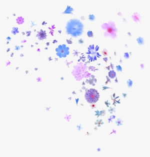Kingdom Of Editor S Editing Floating Flowers Png - Flowers Flowing Png