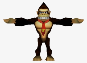 Download Zip Archive - Low Poly Donkey Kong