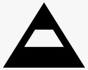 Information Pyramid Icon - Sign