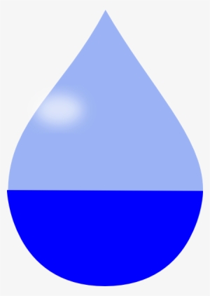 Blue Water Drop, Teardrop Shaped, Material, Blue Png - Clip Art