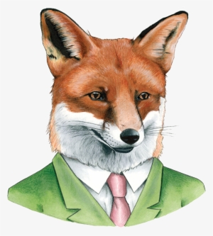Red Fox - Berkley Illustration