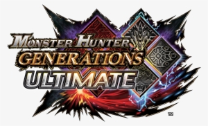 Monster Hunter Generations Ultimate - Monster Hunter Generations Ultimate Logo Png