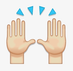 Hand Emoji Png Free Download - Praise Hands Emoji Png