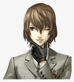 12 Feb - Persona 5 Akechi Cosplay Transparent PNG - 421x421 - Free ...