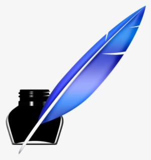 Book And Pen Clipart Png - Quill Pen