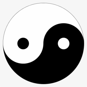 Vector Symbols Yin Yang - Imagenes De Negro Y Blanco