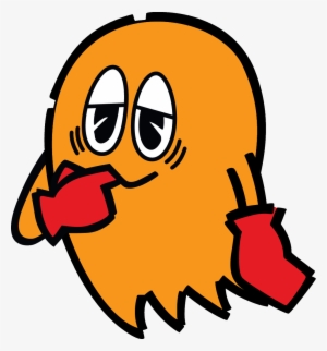 Original Clipart Pac Man - Pac Man Clyde