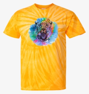 Youth Wildcat Watercolor Tie Dye T-shirt