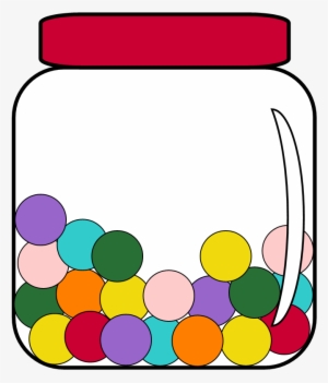 Free N Images Clip Art Candy Half - Sweet Jars Clipart Transparent Background