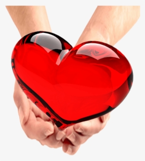 Red Heart In Hands Transparent Background Image - V/ A: Love Me Cd