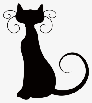 Halloween Cat Png Clip Royalty Free Library - Gato Halloween Png