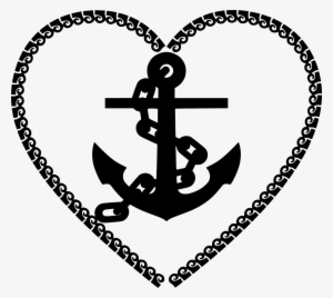 Svg Heart Anchor - Heart Anchor