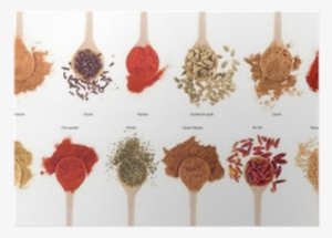Spices On Spoons Png