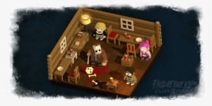 stalk and slay campers across 100 puzzle levels with - friday the 13th puzzle game