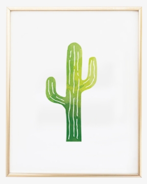 Ombr Cactus Print Cactus Print Print Print And Cacti - Cactus Art