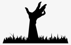 Zombie Hand Silhouette Png