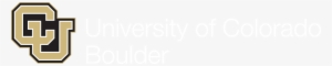 Transparent Cu Boulder White Text Png - University Of Colorado Logo White