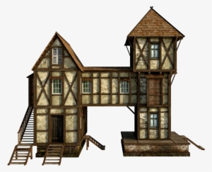 Wooden House Png Free Download - Transparent Background House Clipart Png