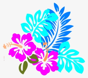 Colorful Clip Art At Clker Com Vector - Hibiscus Clip Art