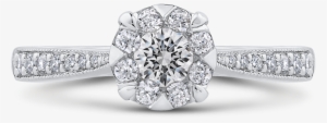 White Halo Png - Pre-engagement Ring