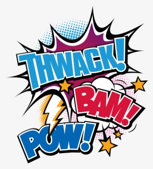 Twack Bam Pow Color Logo - Bam Pow Png