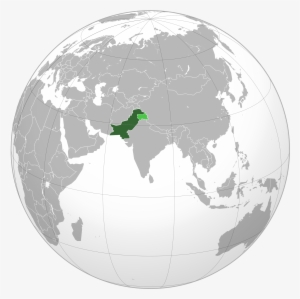 Location Of The Pakistan In World Map And