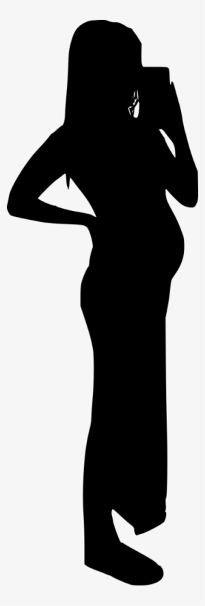 10 Pregnant Woman Silhouette - Silhouettes Png Woman