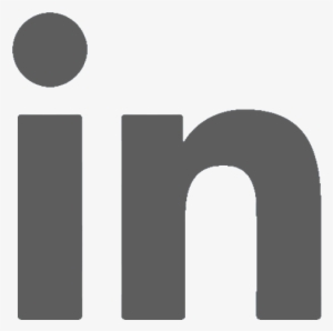 Parent Post - Gray Linkedin Logo Png