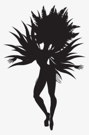 samba dancer silhouette png clip art image - samba dancer silhouette