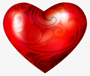 Ornamental Heart Png Clipart - Stickalz Llc Full Color Heart Full Color Decal, Heart