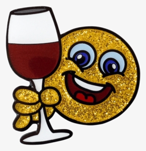Smiley Face Ball Marker & Hat Clip - Clipart Wine And Beer Cheers