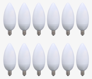 Viribright Chandelier Led Light Bulbs , 40 Watt Replacement, - Viribright Chandelier Led Light Bulbs (12 Pack), 40