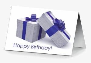 Happy Birthday Card - Gifts