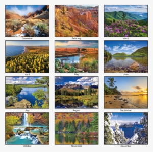 Picture Of Scenic America Wall Calendar
