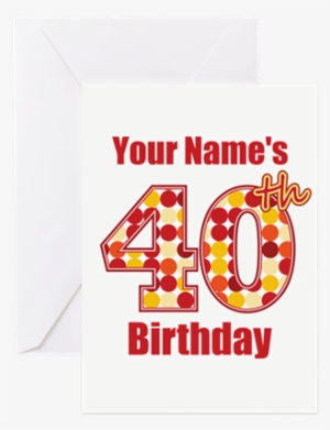 Happy 40th Birthday Personalized Greeting Card By Personalized - Happy 50th Birthday - Personalized! Sticker
