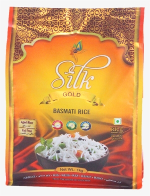 Silk Gold Basmati Rice 1 Kg - Trophy Basmati Rice 5kg