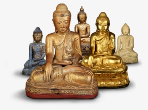 Antique Buddha Statues - Life Is Cause And Effect Buddha