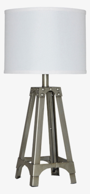 Shop Table Lamps - Ashley Furniture L857584 Metal Table Lamp In Silver