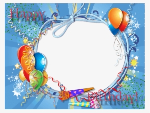 Happy Birthday Photo Frames For Android - Happy Birthday Frame Png