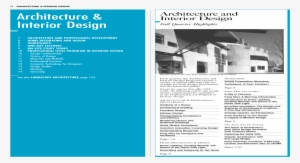 [architecture And Interior Design] - Brochure